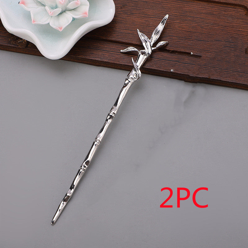 Bamboo Metal Hairpin - Fashion Hair Accessory