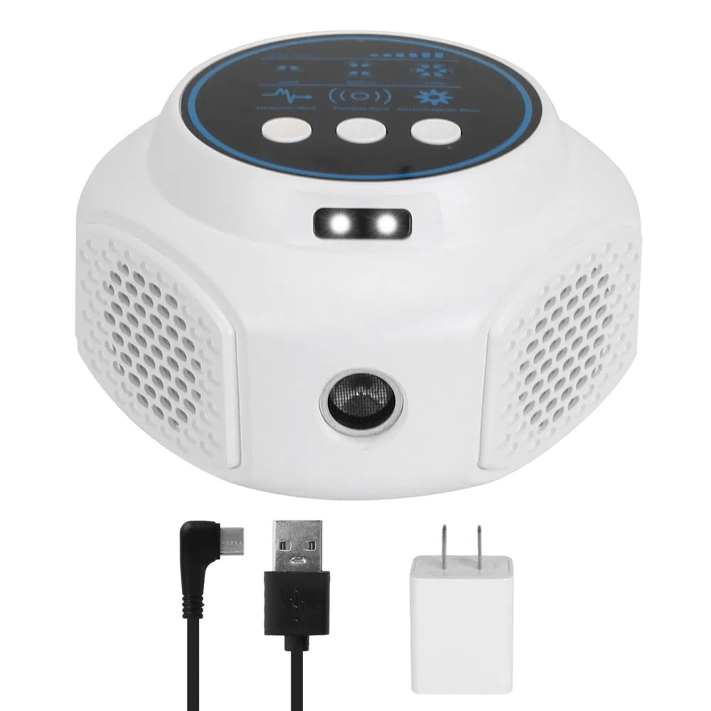 360° Ultrasonic Rodent Repeller with 3 Modes & Strobe Lights