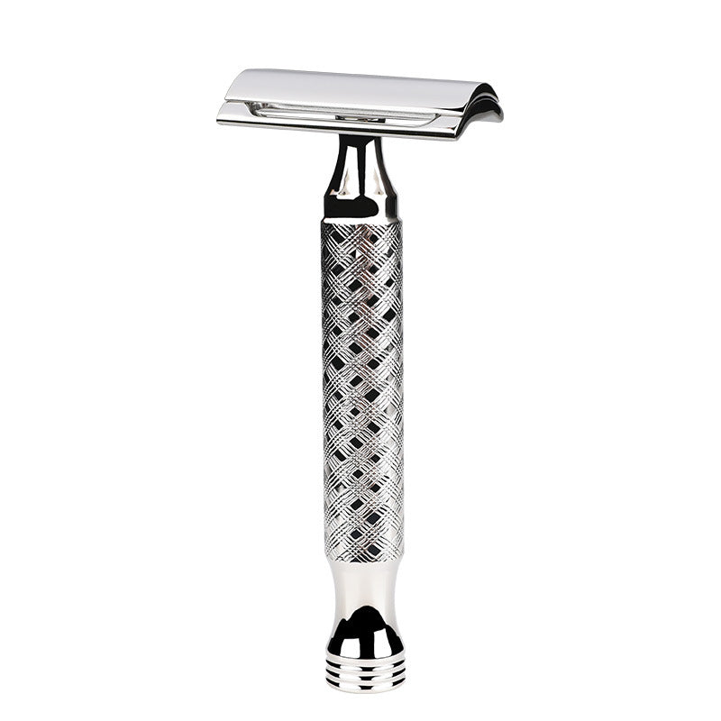 Men's Stainless Steel Double-Edged Shaver - Multiple Variants