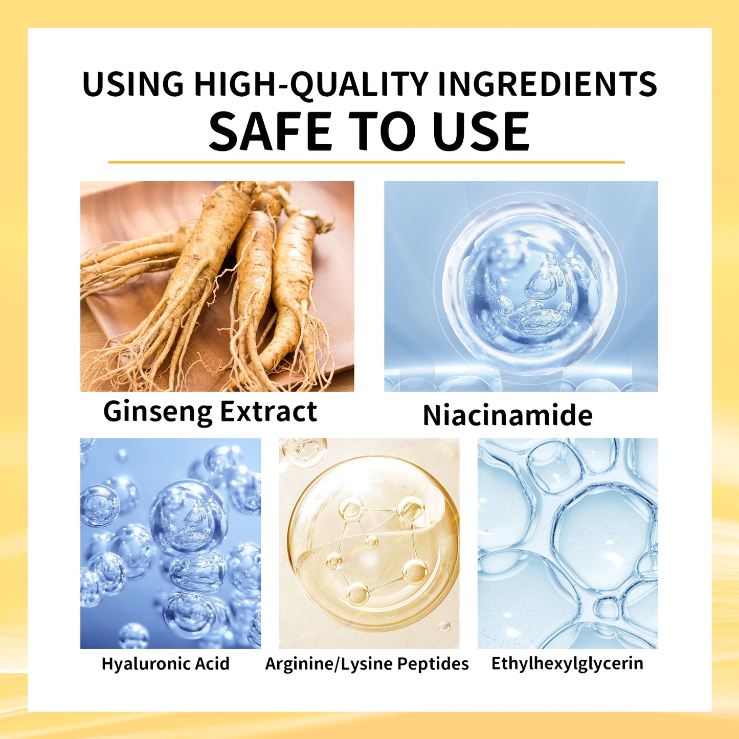 Ginseng Face Serum for Anti-Aging, Firming & Deep Moisturizing
