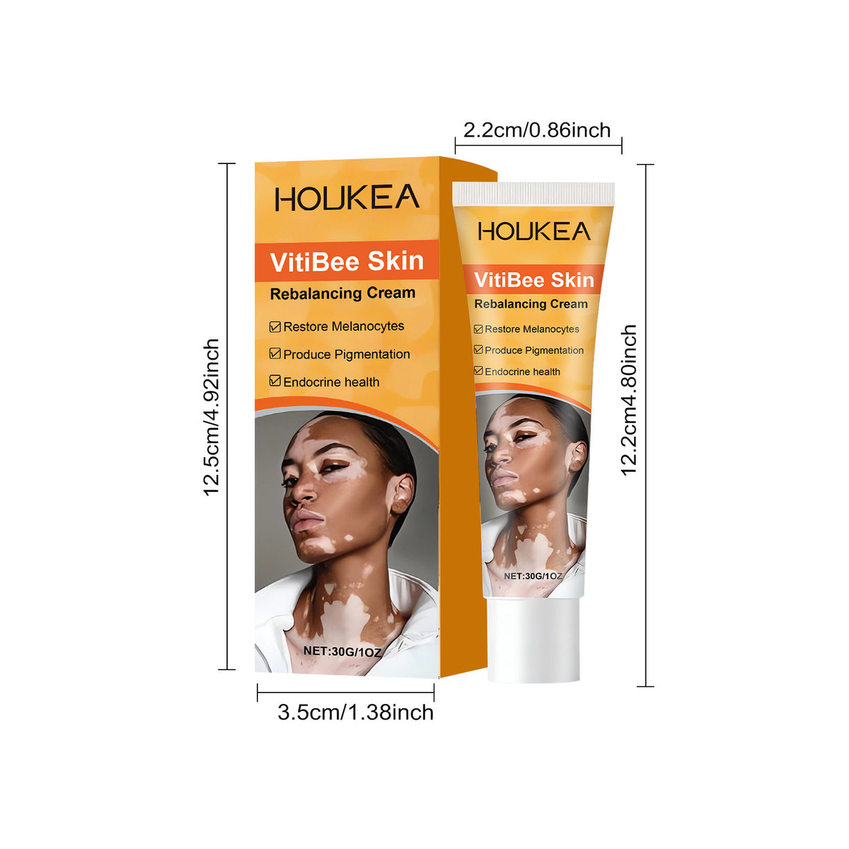 Skin Rebalancing Cream for Face and Body - Mint, Bee Venom, Centella