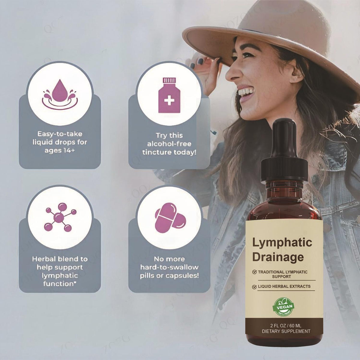 Lymphatic Drainage Droplets, 60ml
