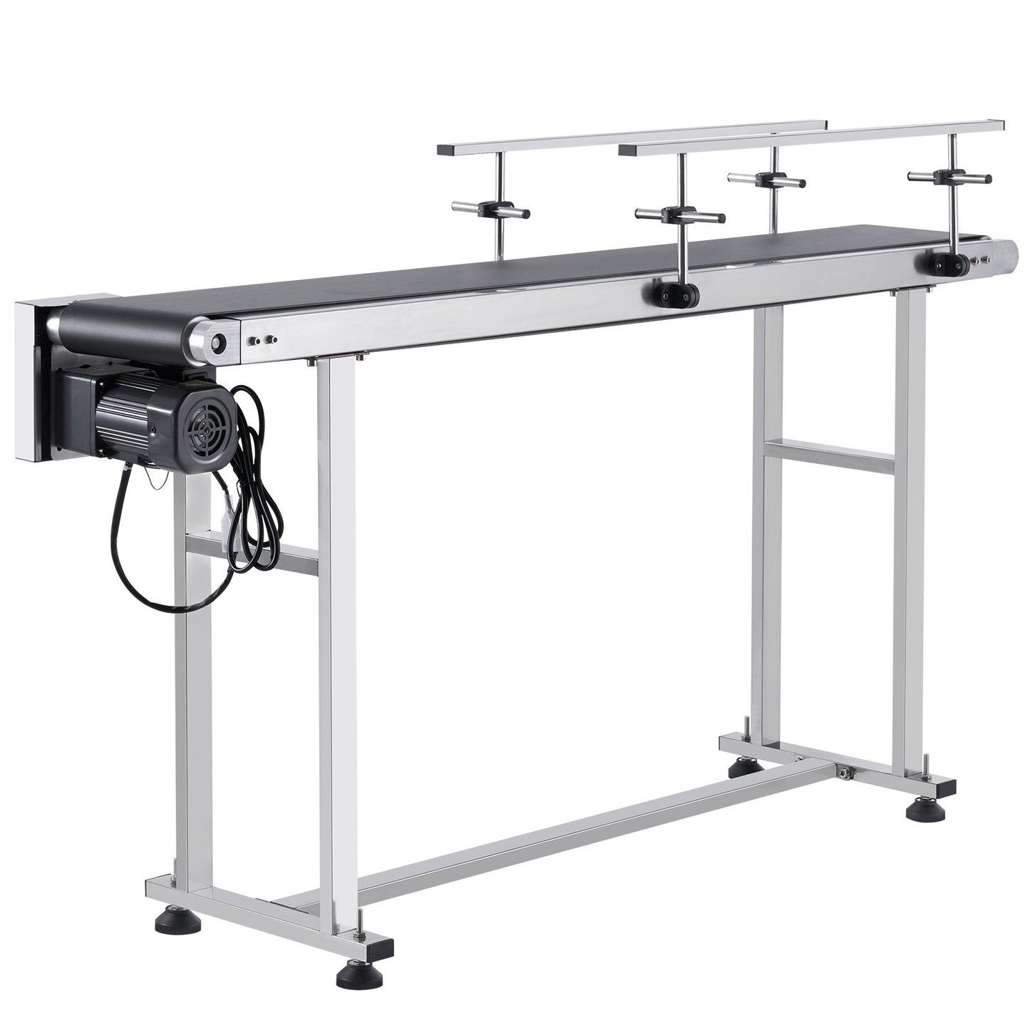 Heavy Duty Stainless Steel Belt Conveyor 59x7.8 Inch for Industrial Use