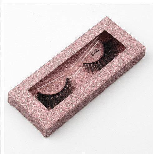 Handmade 3D False Eyelashes - Mink, Thick, Natural Length Options