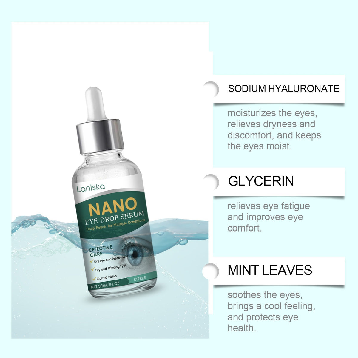 Daily Eye Care Gentle Moisturizing Drops