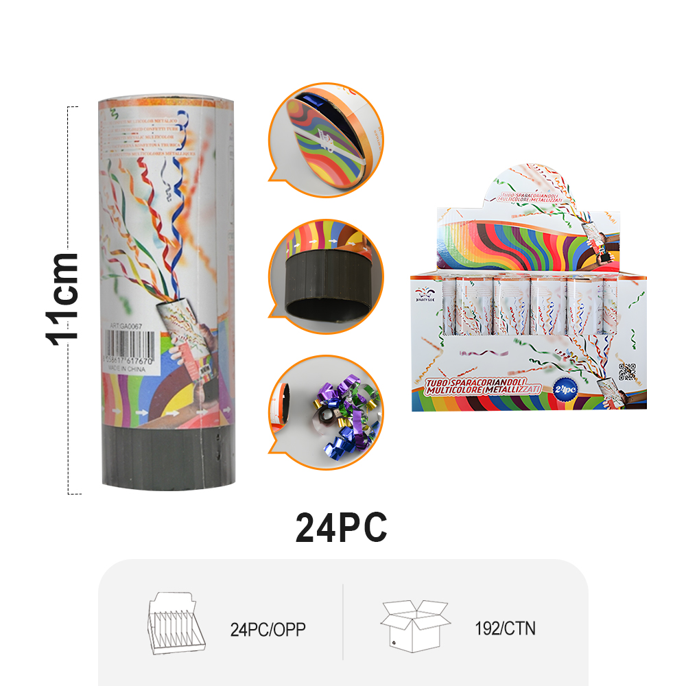 Spring Flower Gift Set - 24 Pieces, 11CM Size