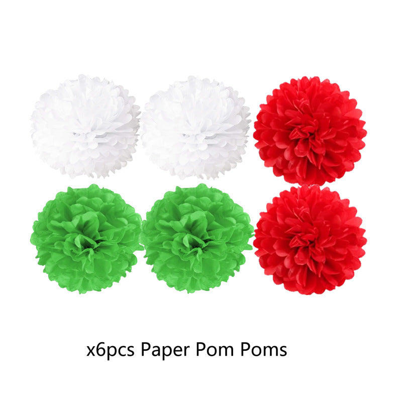 Christmas Party Decor Set Festive Holiday Celebration Decorations