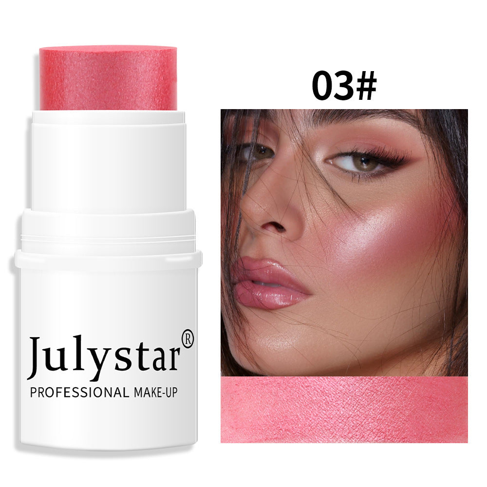Cream Blush Stick - Long-Lasting Matte & Pearl Face Makeup