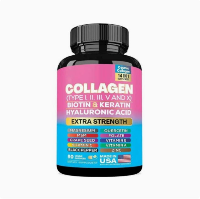 Magnesium Capsules Supplement - 60 Tablets