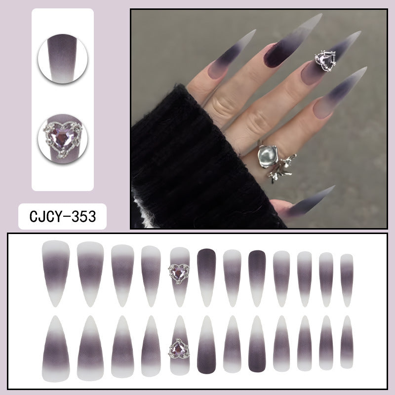 Gothic Nail Art Kit - Dark Love Sweet Wearable Nails for Creative Nail Designs