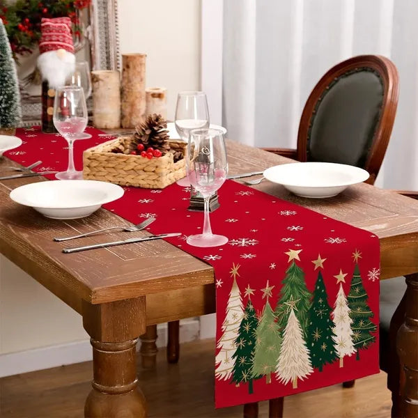 Christmas Table Runner 13x72 Inch - Festive Holiday Decor