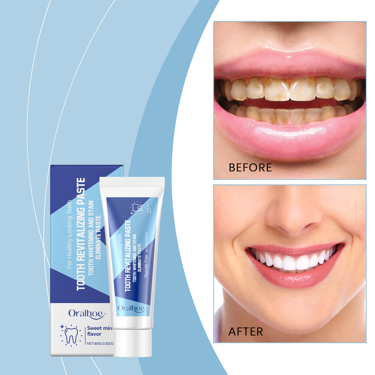 Deep Clean Whitening Toothpaste 80g