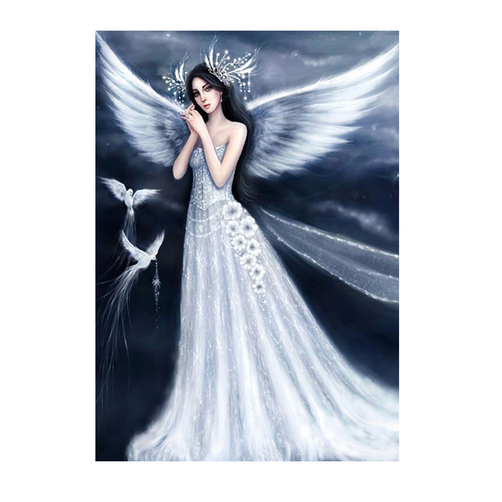 DIY Diamond Painting Kit - Beautiful Characters 30x40cm Round Style