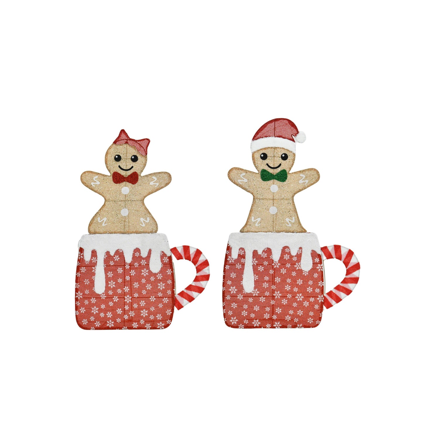 Gingerbread Man Decorative Lights - Warm White LED - 40 & 42 Inch