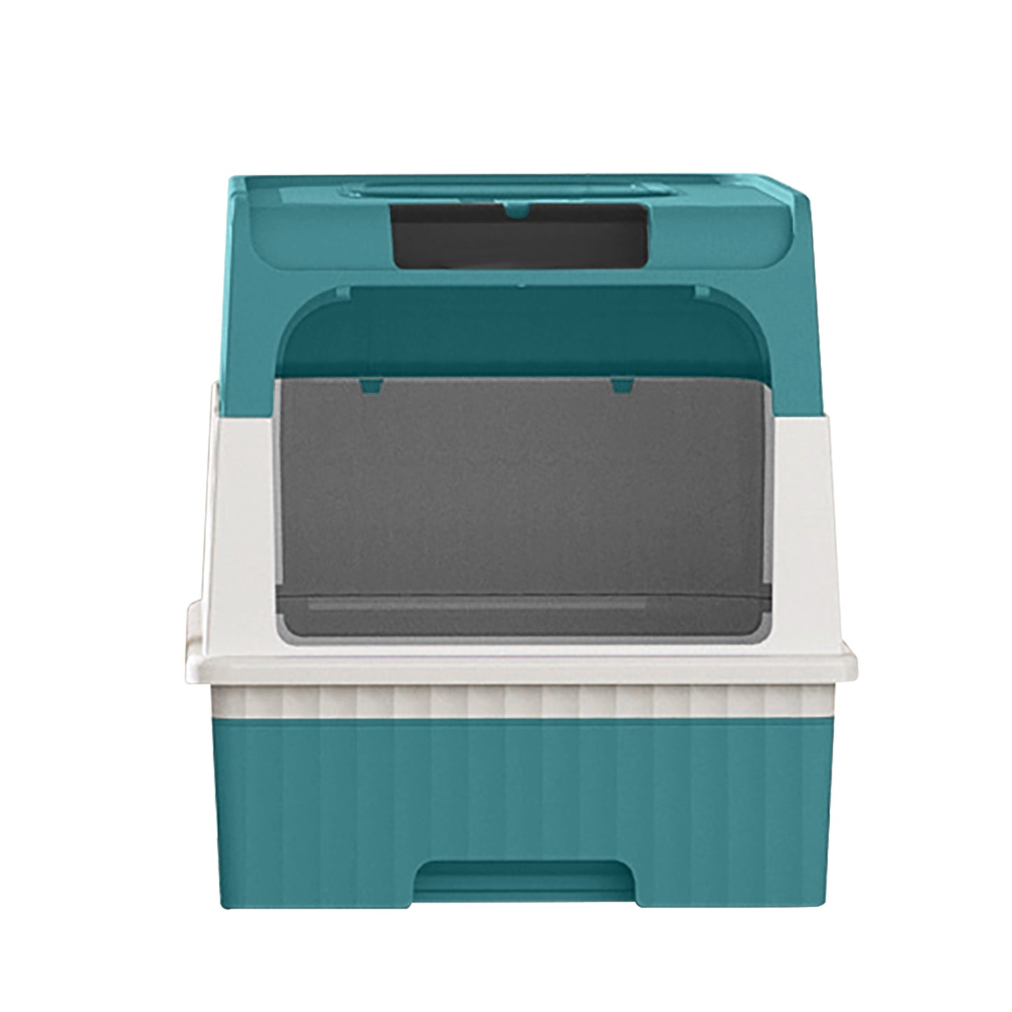 Self Pickup Cat Litter Box with Magic Cube Design - Multiple Colors Available