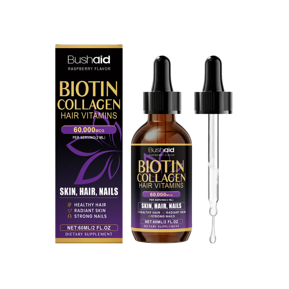 Biotin Collagen Hair Care Drops - 60ml
