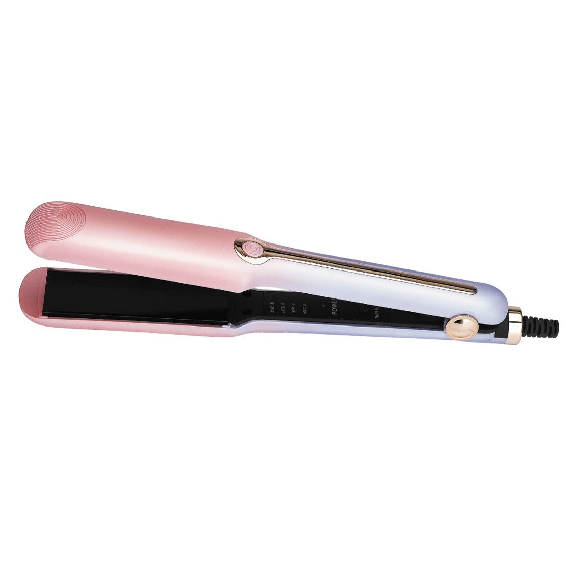 2-in-1 Professional Ceramic Hair Straightener and Curler - Pink