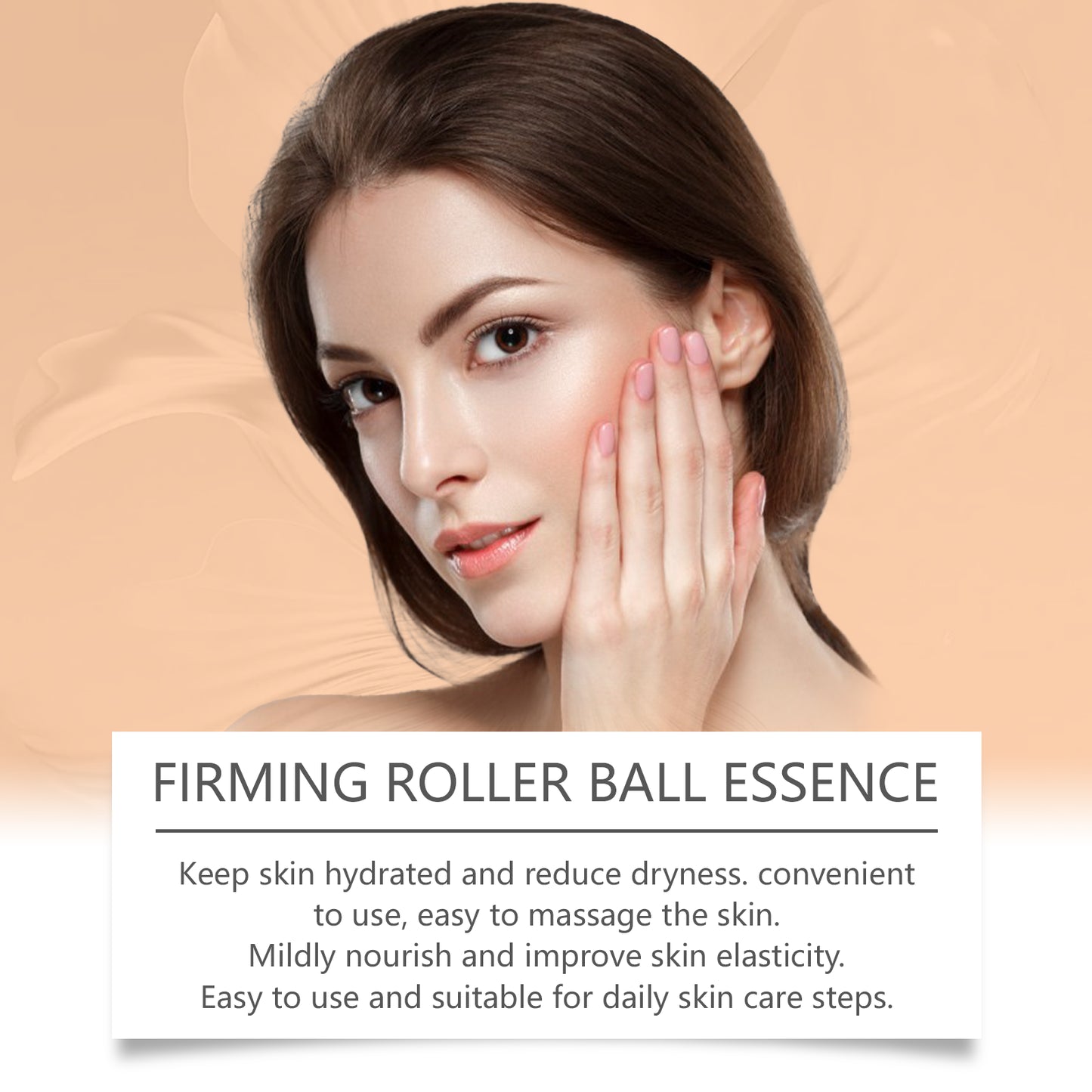 Firming Facial Essence Roller - Hydrating & Anti-Aging Skin Care 10ml