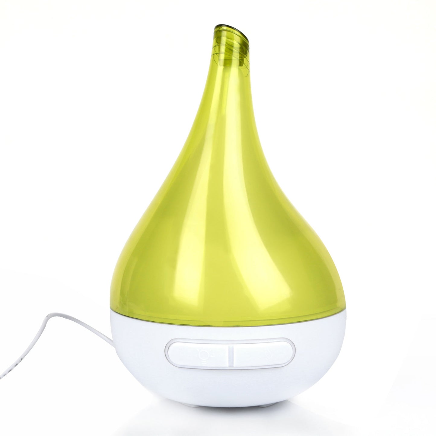 Aroma Diffuser & Humidifier - Ultrasonic Essential Oil Diffuser with LED Light - Green
