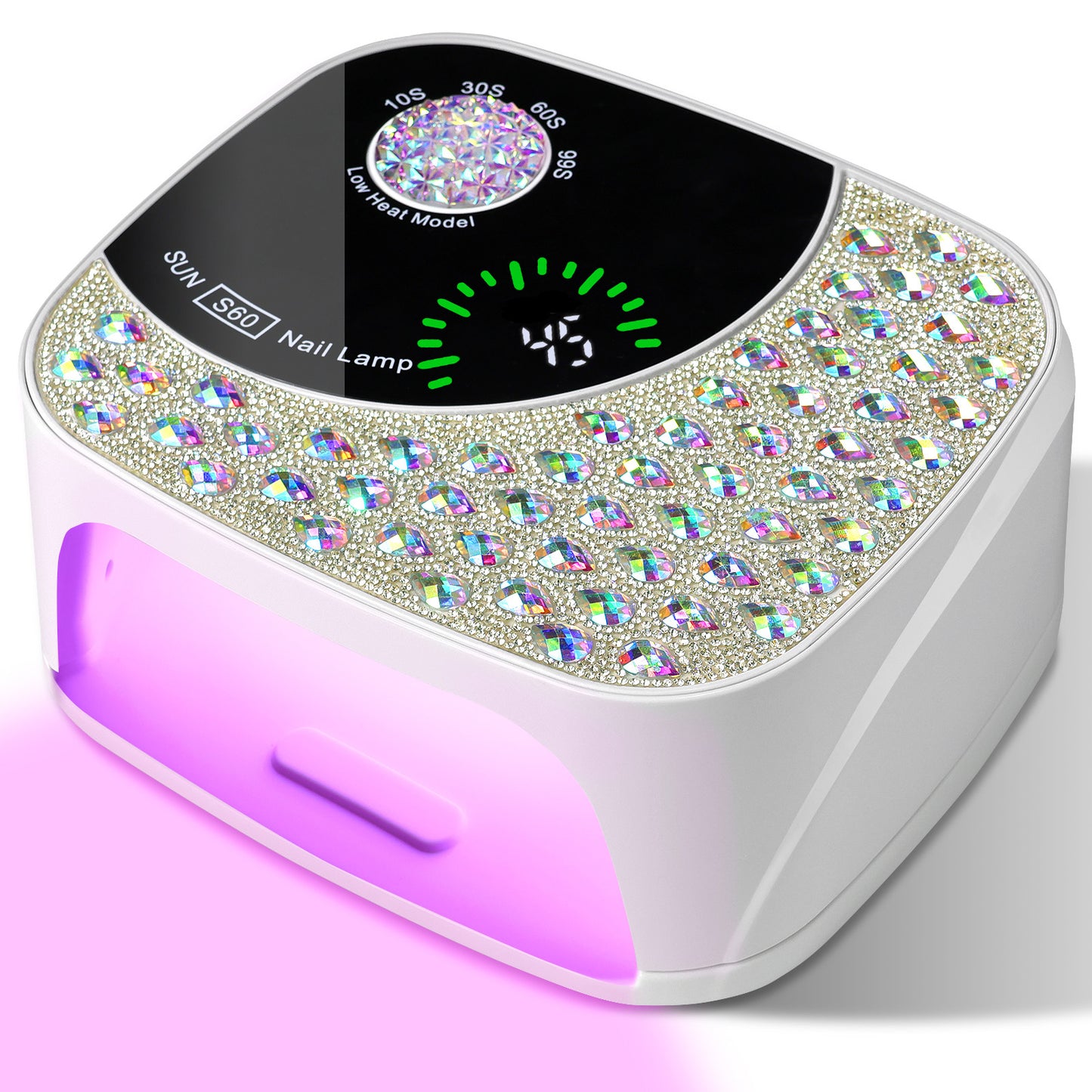 Professional Cordless UV LED Nail Lamp - Rechargeable Gel Nail Dryer