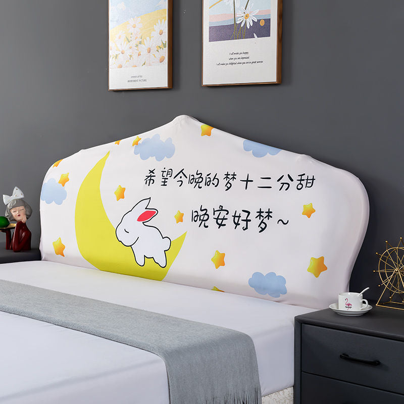 Elastic Bedside Cover Special-Shaped European Style Universal Bed Head Protector