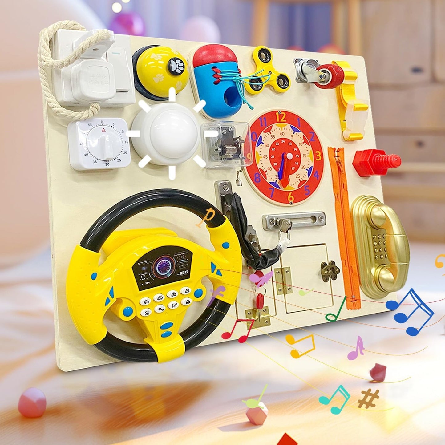 Toddler Sensory Activity Large Size Multifunctional Children Wooden