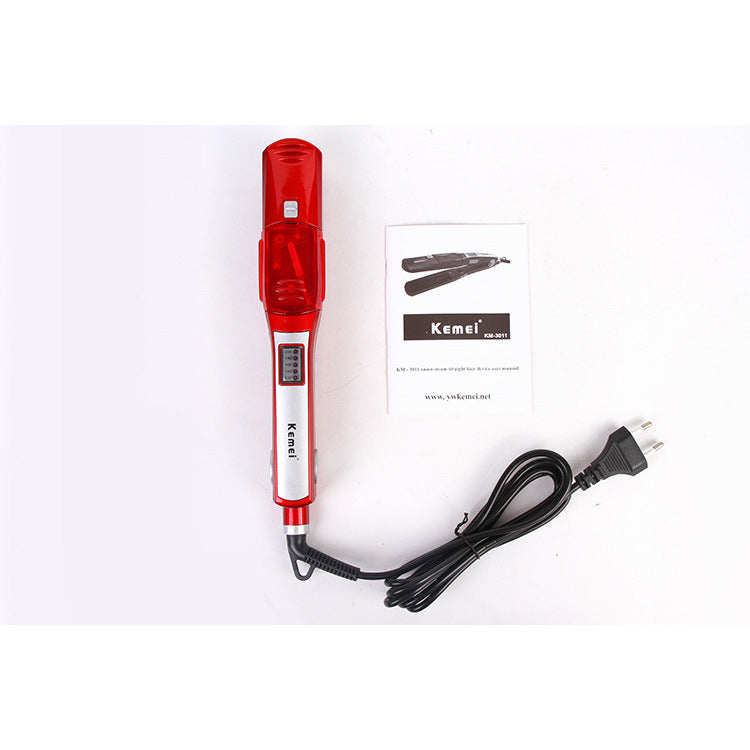 Ceramic Hair Straightener with Temperature Control, 30 Heat Sections
