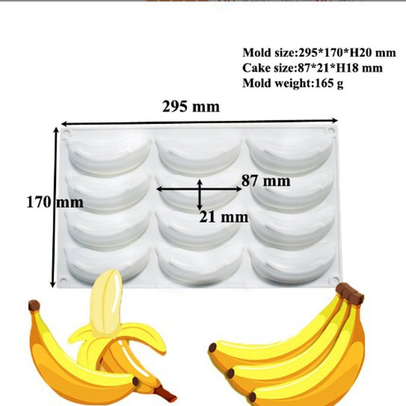 Silicone Fruit Candle Mold for Baking and Crafting - Assorted Shapes & Sizes