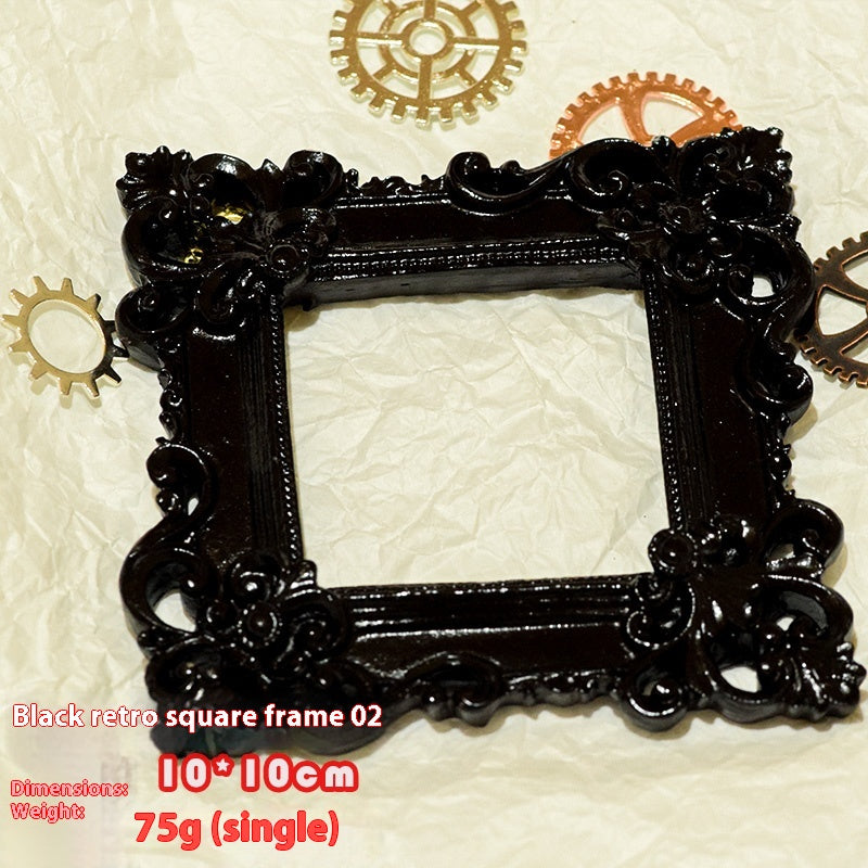 Dark Element Specimen Decorative Picture Frame for Jewelry and Photography Backdrop