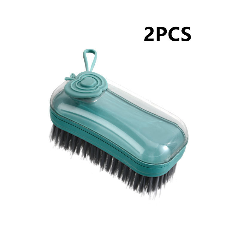 Multifunctional Shoe Brush with Soft Hair for Clothing & Household Cleaning