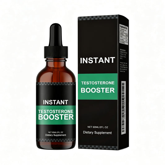 Natural Testosterone Support Drops with Shilajit & Ginseng - 60ml