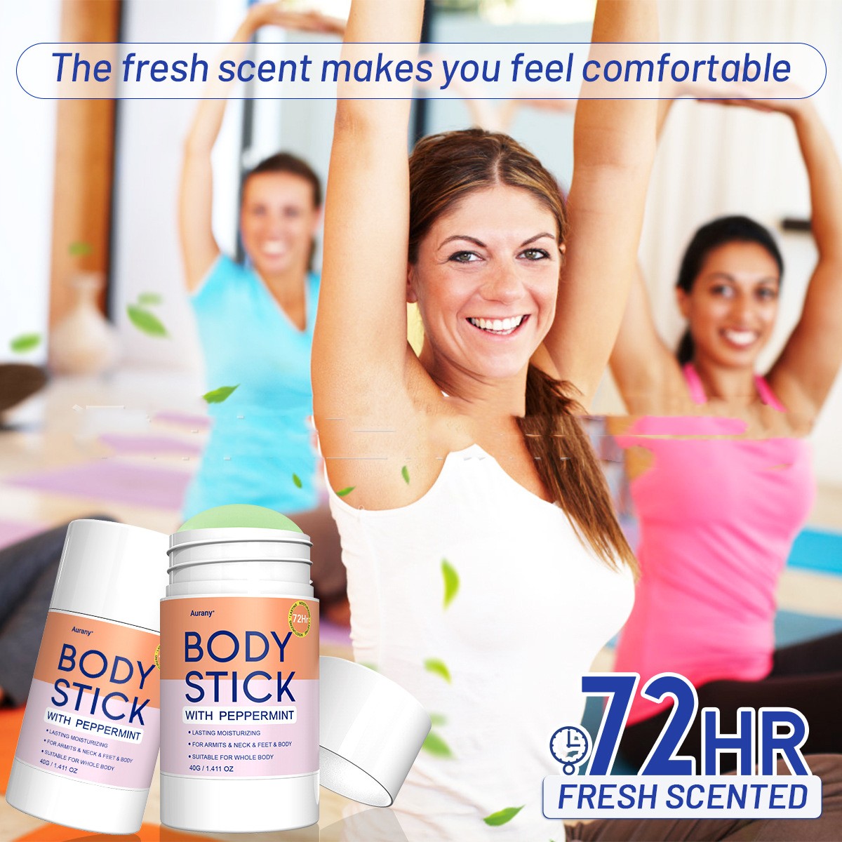 Women's 40g Antiperspirant Deodorant with Long-Lasting Fragrance