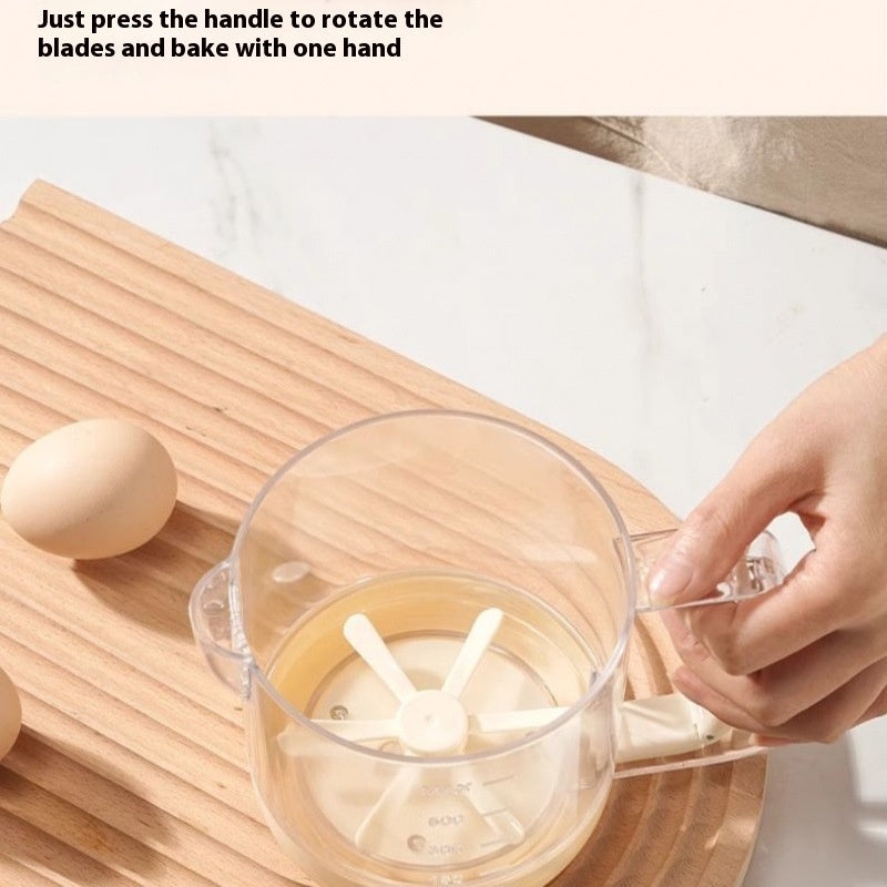 Multi-function Eggbeater Stirrer, Large Capacity Manual Kitchen Tool