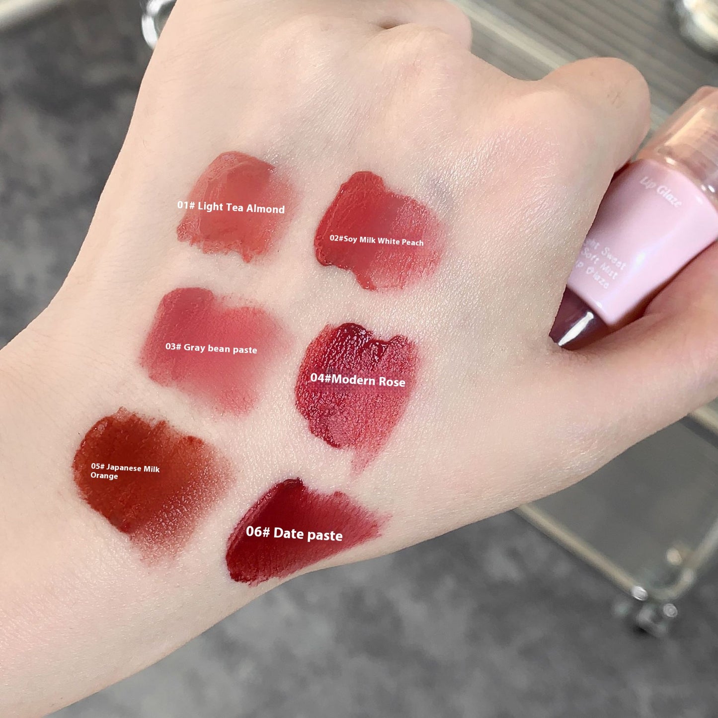 Matte Lipstick Set - Velvet Lip Color No Stain Long-lasting Lip Mud