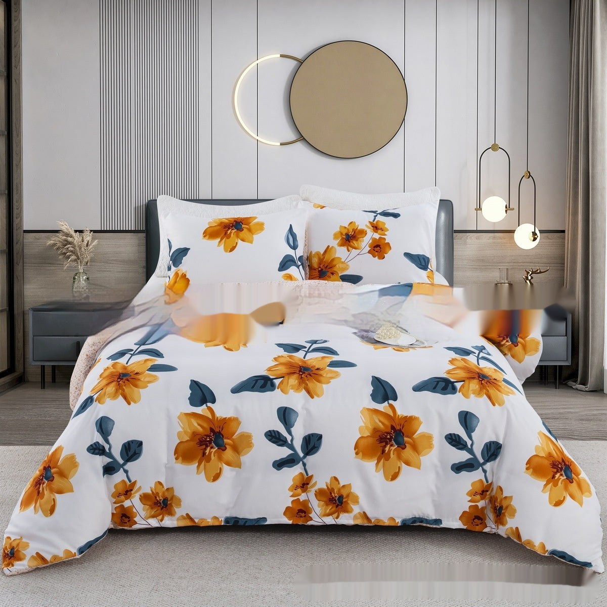 Modern Skin-Friendly Bedding Sets - Comfortable Bed Linen for Home