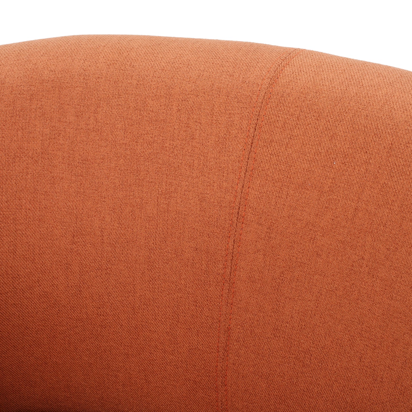 Orange Club Chair - Stylish Fabric Seating for Any Room