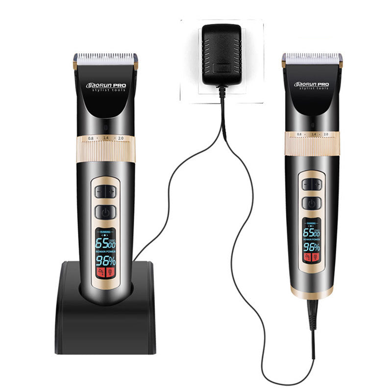Rechargeable Hair Clipper with Ceramic Blade