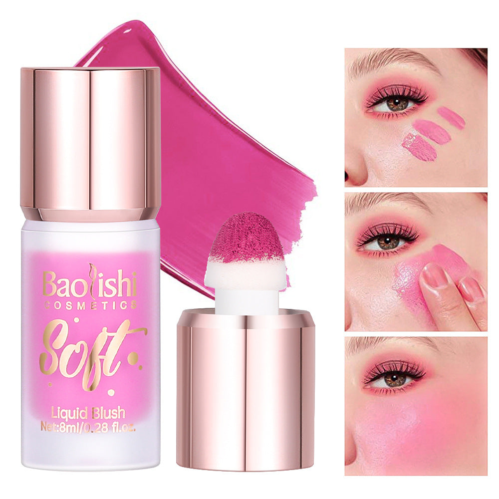 Liquid Blush Set with Pearlescent Finish - 2-4 Colors for Makeup