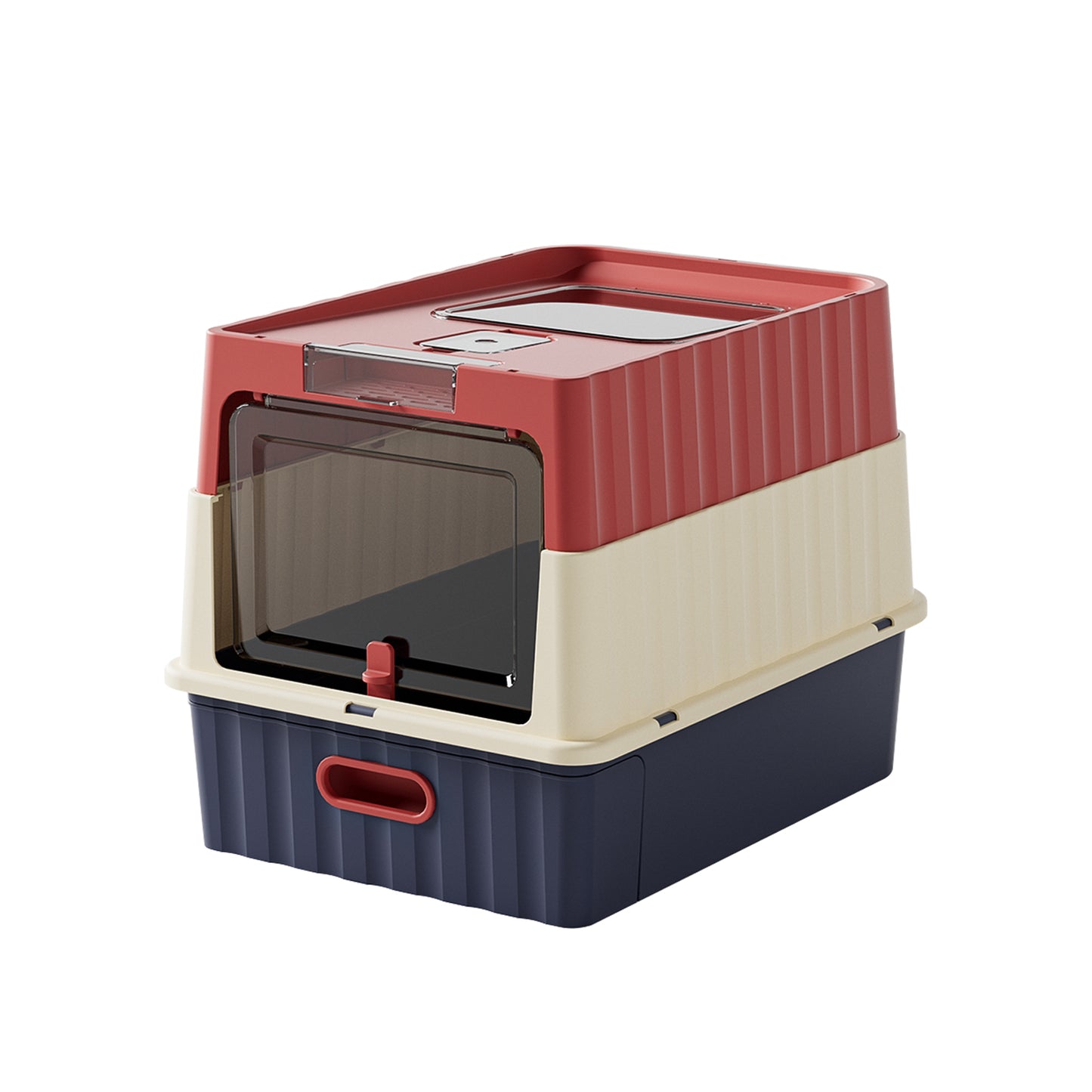 Drawer Cat Litter Box - Self Pickup Pet Furniture for Cats