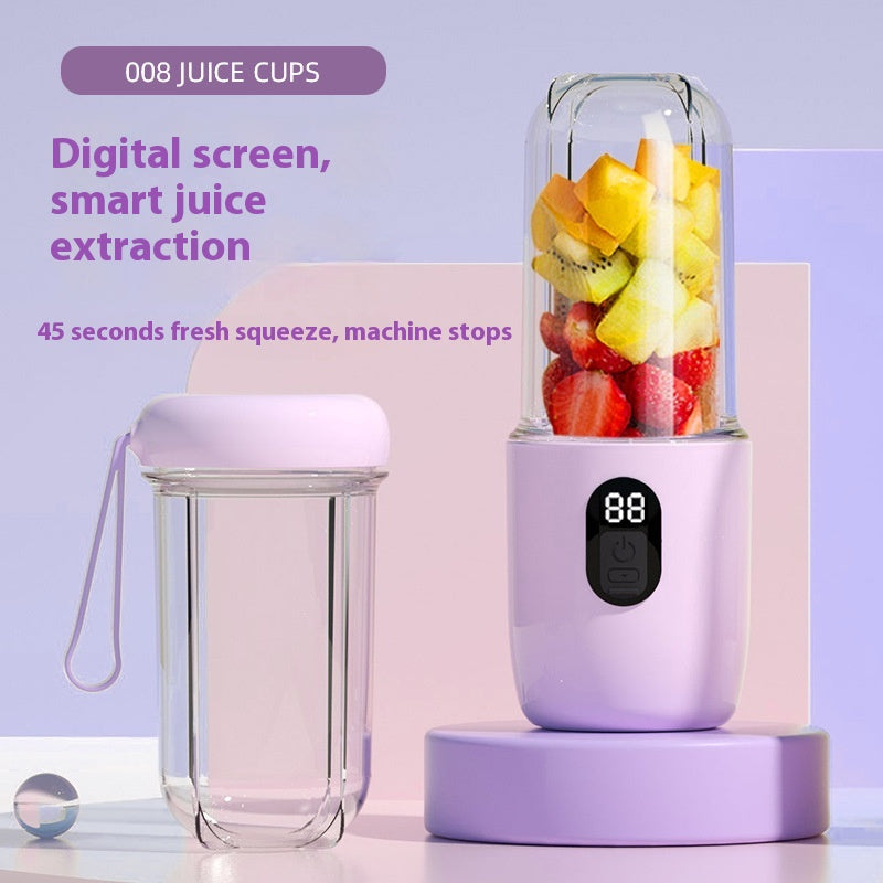 Portable Juice Extractor with USB Charging 500ml Outdoor Kitchen Tool