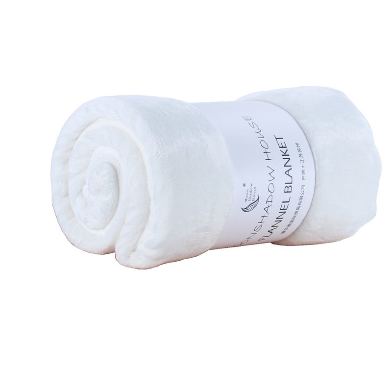 Air-Conditioning Blanket Fleece Bed Sheet Nap Blanket for Home & Bedroom