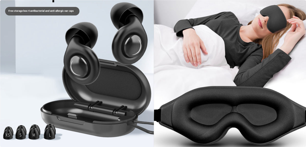3D Breathable Sleep Eye Mask - Memory Foam