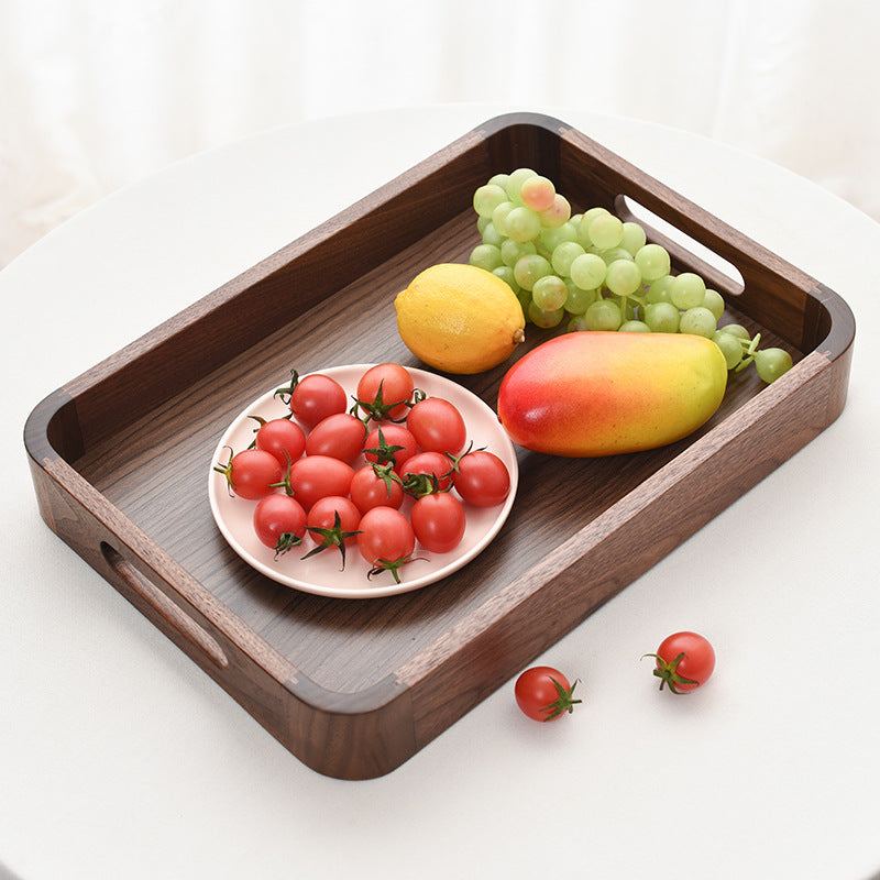 Wooden Rectangular Serving Tray for Home & Kitchen - Large, Medium & Small Sizes