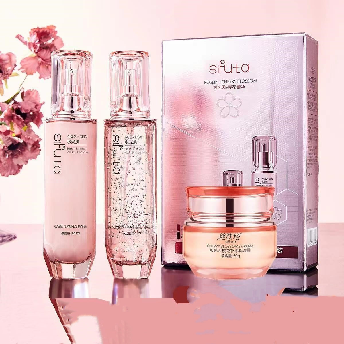 Hydrating Facial Care Set - Toner & Lotion for Normal to Oily Skin
