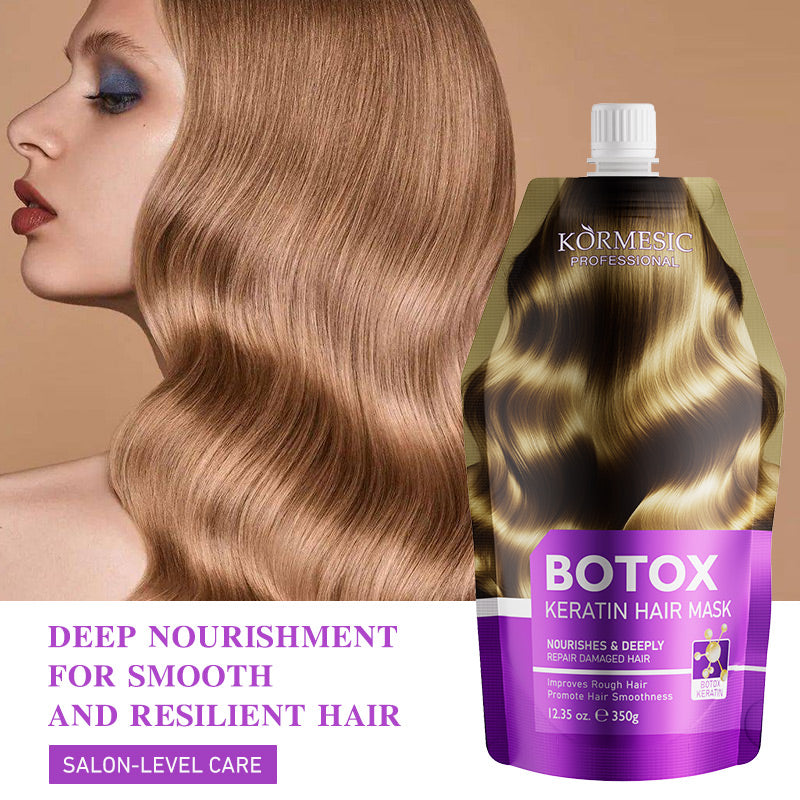 Keratin Hair Mask Nourishing Repair 350g - Hair Treatment for Damaged Hair