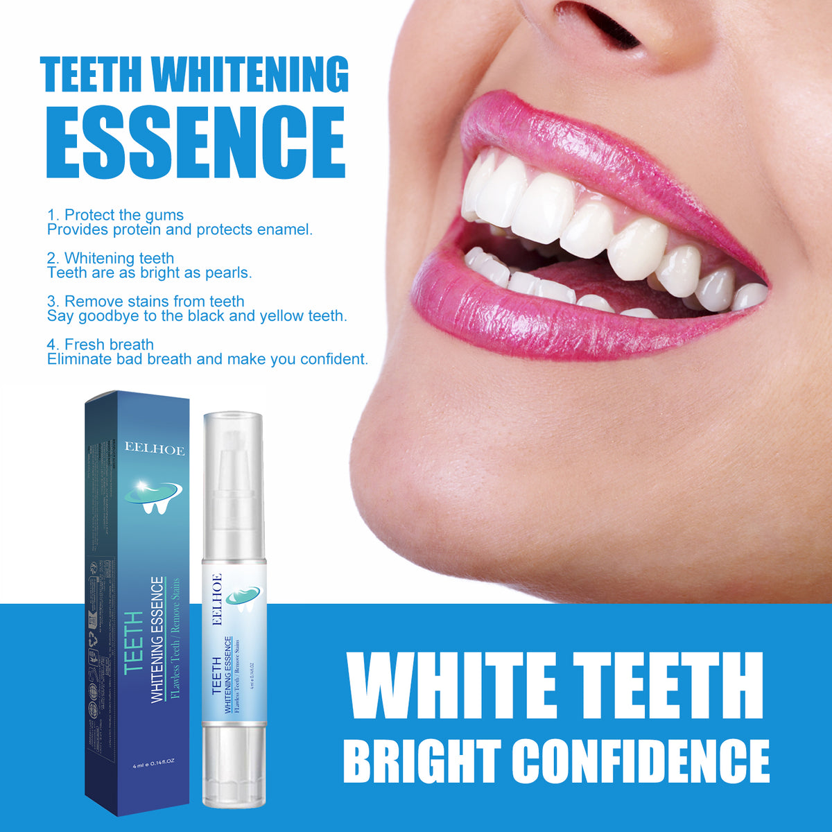 Teeth Cleaning Pen - 4ml Whitening Applicator