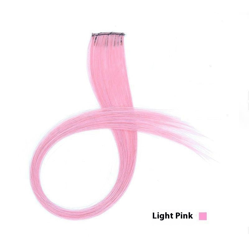 Colorful Hair Weave Extension Set - Multiple Shades, Non-Mainstream Style