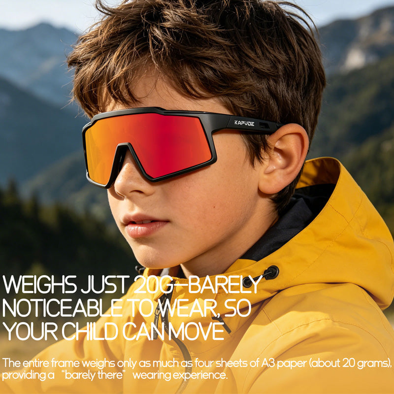 Children's Polarized Cycling Glasses - Windproof Goggles