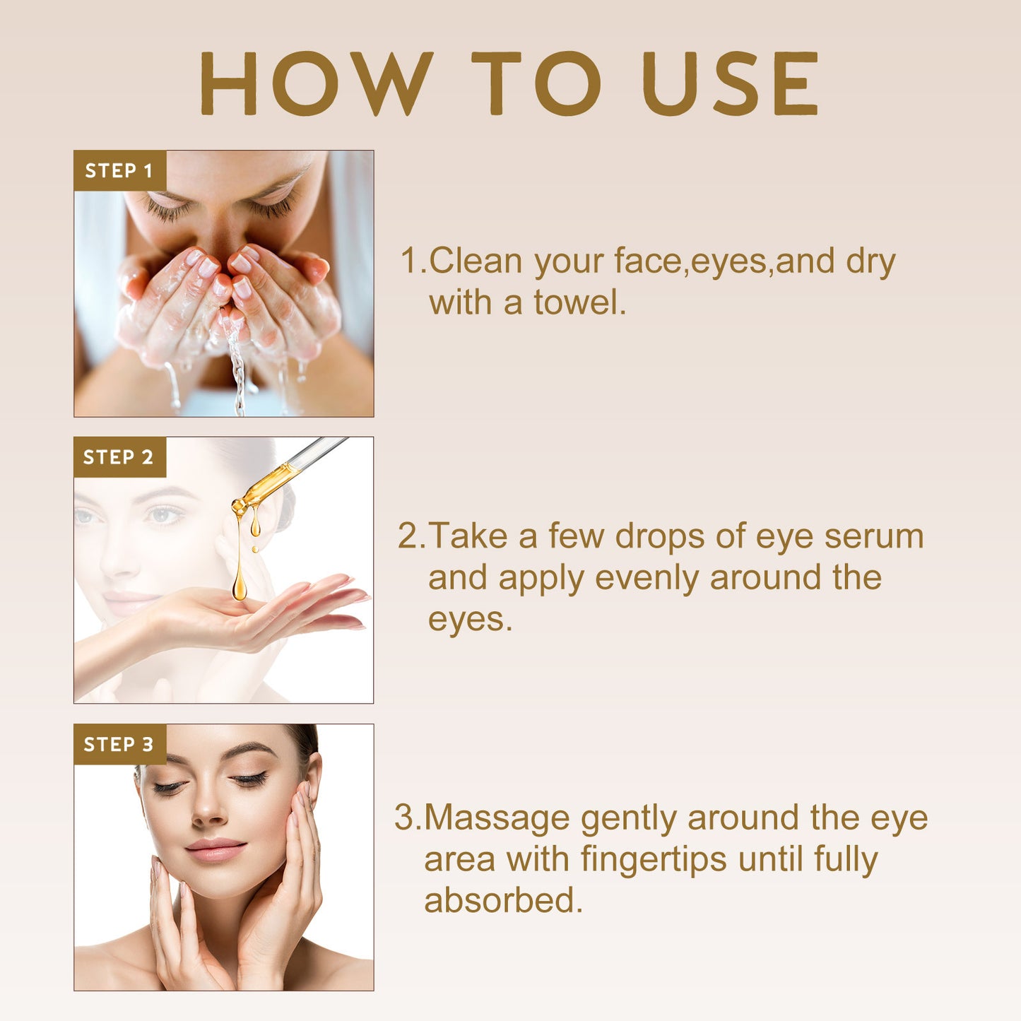 Anti-Aging Eye Serum for Dark Circles, Puffiness, and Fine Lines - 30ml