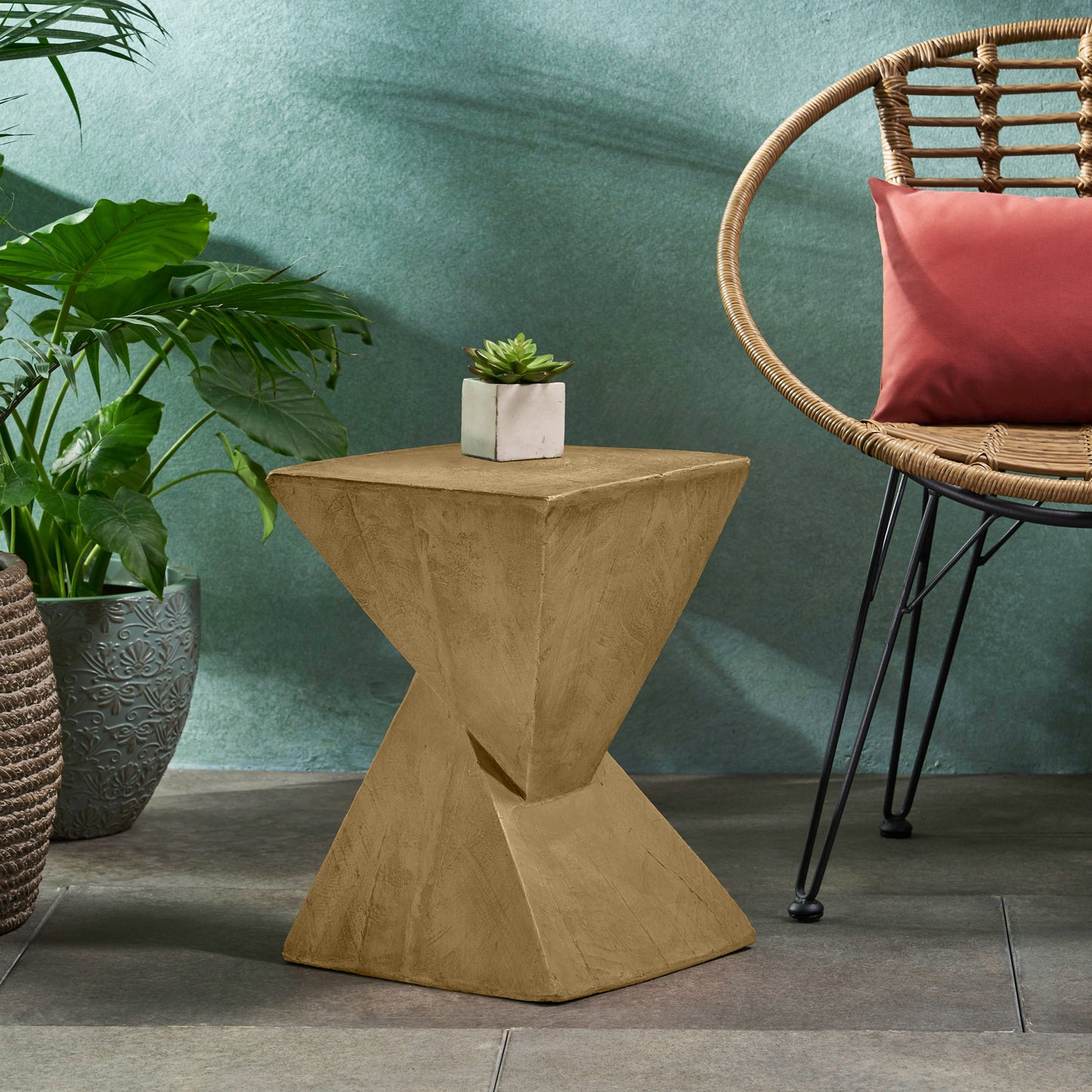 TESS Modern Side Table -Stylish End Compatible With Living Room,